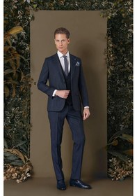 Resim Efor Tk 883 Slim Fit Lacivert Klasik Takım Elbise Lacivert 
