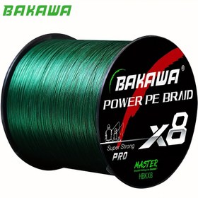 Resim BAKAWA 500m 8-strand Örgülü Balıkçılık Hattı 100% PE Bakım Gerektirmeyen Örgülü Balıkçılık Hattı Süper Güçlü Gerilim Karp Balıkçılığı Ekipmanları Tatlı ve Tuzlu Sular İçin Uygun Pürüzsüz ve Dayanıklı Dökme / Dokuma Çubuklar İçin Uygun 