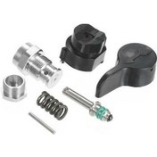 Resim Pazly Türkçe Hava Püskürtme Valfi, Paslanmaz Çelik, Tungsten Bilyeli, 56x30mm, Siyah, Gümüş, Altın Renkli, Havasız Püskürtme Makinesi İçin 