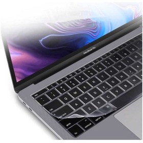 Resim Kilifone - Macbook 15' Pro 2017 A1707 Uyumlu - Klavye Koruyucu Şeffaf Silikon Ped - Şeffaf 