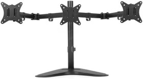Resim Vesamax 17"-27" 3 Monitör Destekli Masa Monte Monitör Standı 