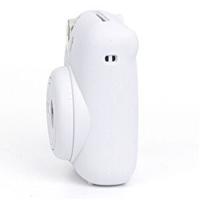 Resim Fujifilm Instax Mini 12 Makine Uyumlu Beyaz Koruyucu Silikon Kılıf 