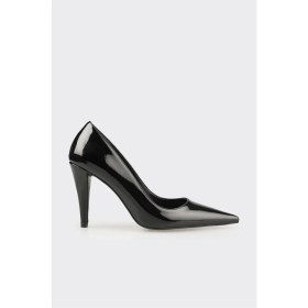Resim Siyah Kadın Stiletto 