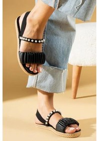 Resim Modafrato İncila Rahat Taban Kadın Sandalet Hafif Yazlık Ayakkabı 