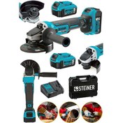 Resim Steiner M-88 V 5 Ah Devir Ayarlı Kömürsüz Spiral Taşlama Makinesi 