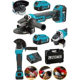 Resim Steiner M-88 V 5 Ah Devir Ayarlı Kömürsüz Spiral Taşlama Makinesi 