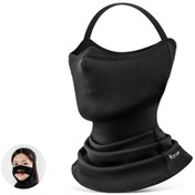 Resim West Bıkıng Yp0201434 Kış Açık Boyun Körüğü Maskesi Sıcak Bisiklet Yürüyüş Kayak Yüz Kapak Siyah 