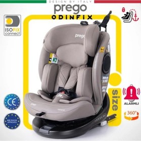 Resim Prego Odinfix Alarmlı 360 Derece Dönebilen -0-36 Kg - I- Size Belgeli - Top Tetherlı Oto Koltuğu 