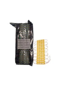 Resim 200 Adet 12 Volt 1.5 Watt 3 Lensli Amber 2835 Smd Led Modül Ip65 Modül 1paket 