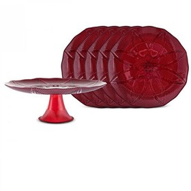 Resim Karaca Octo 7 Parça Pasta - Tatlı Seti 