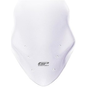 Resim GP Kompozit Bajaj Dominar 250 / 400 2017-2024 Uyumlu Ön Tur Camı Şeffaf 59 cm 