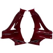 Resim Kuba Cup100 Ege Sağ Sol İç Dizlik Takım Kırmızı 