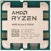 Resim AMD Ryzen 9 7950X 4.5 GHz 16 Çekirdek 80MB Cache AM5 Soket 5nm Tray İşlemci 