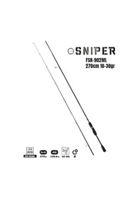 Resim Okuma Fin Chaser 40 Fujin Sniper 270cm 10-30 Gr Spin Olta Takımı Seti 