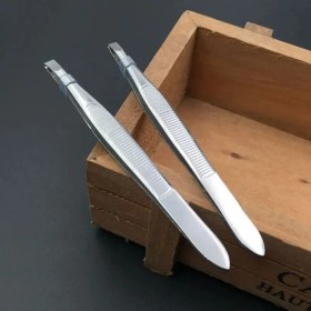 Resim Xolo Metalik Gri Düz Uçlu Kaydırmaz Cımbız 9cm Klasik Tasarım ile Hassas Kullanım 