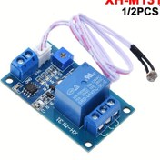 Resim 1/2 adet XH-M131 DC 5V 12V 10A Işık Kontrolü Anahtarı Işık Dirençli Röle Modülü Algılama Sensörü Parlaklık Otomatik Kontrol Modülü, AOICRI 