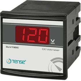 Resim Tense DJ-V72DC Dijital Dc Voltmetre 1V - 300V Dc, 3 Hane 14 mm Display (72 x 72) 