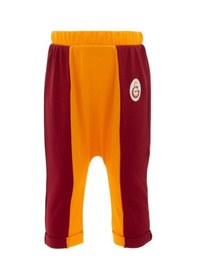 Resim Galatasaray Orijinal Lisanslı Bebek Eşofman Altı Sarı - Kırmızı 