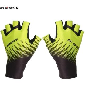 Resim Liangduo Shop Sarı Stil L Boyutu Erkekler Kadınlar Yol Bisiklet Eldiveni Yarım Parmak Bisiklet Bisiklet Eldiveni Yaz Nefes Elastik Darbeye Dayanıklı Dağ Bisikleti Mtb Eldiven (Yurt Dışından) 