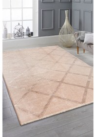 Resim Rodney Vl Yıkanabilir Kaydırmaz Çift Taraf Pamuk Dokuma Beyaz Rix Premium Kalite Kilim Bej 