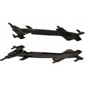 Resim 1 Çift Araba Ön Tampon Braketi Sol+sağ Palmera 10-16 970505537/800 
