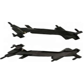 Resim 1 Çift Araba Ön Tampon Braketi Sol+sağ Palmera 10-16 970505537/800 