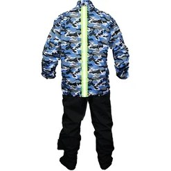 Resim Vexo Sports Kamuflaj Yağmurluk Mavi 