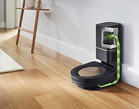 Resim iRobot Roomba S9+ Akıllı Robot Süpürge, 0,6L, 3300 mAh, 3,7 kg, Wi-Fi 