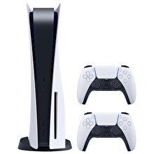 Resim Sony Playstation 5 825 GB Türkçe Menü Oyun Konsolu + 2. PS5 DualSense (İthalatçı Garantili) 