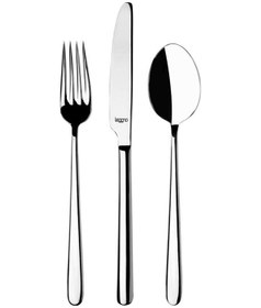 Resim Leggno FLR1000SET84 Florence 84 Parça 12 Kişilik Çatal Kaşık Bıça Gümüş 