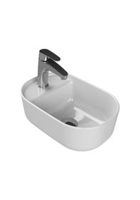 Resim Turkuaz Seramik Cerastyle Mini Aqua Lavabo 42 x 28 CM 