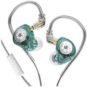 Resim Folinda Kz Edx Pro Mıknatıslı Dinamik Sahnelik Kulaklık, Şok Bass, Ergo Kuruş, 0.75mm Pim, Bakır Kablolu, Mikrofonlu - Mavi Diğer 