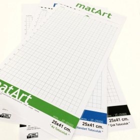 Resim Part Matart Yapışkanlı Plotter Kesim Matı 25X41 Cm. (Standart Tutuculuk) 