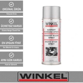 Resim Wınkel Ekzos Siyah Sprey 400 ml + Ürün 