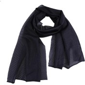 Resim Chaoduo Shop Siyah Stil Eşarp 150*45CM Pamuk Kamuflaj Askeri Taktik Örgü Eşarp Keskin Nişancı Yüz Eşarp Peçe Kamp Avcılık Çok Amaçlı Eşarp (Yurt Dışından) 