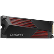 Resim 990 PRO 1 TB 7450/6900 MB/s Soğutuculu Güç Tasarruflu Termal Kontrol PCIE Gen 4.0 Nvme M.2 SSD Samsung