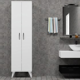Resim Tanmob 2 Kapılı 49CM Çok Amaçlı Dolap Beyaz - BDL0101 