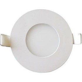 Resim Horoz Slım-6w Beyaz Led Panel Armatür Beyaz 