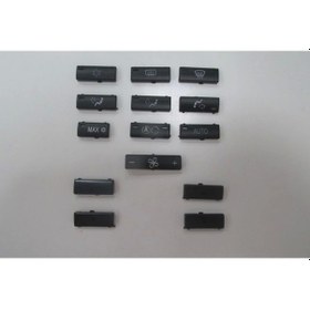 Resim Bmw X5 X5 2000-2006 Klima Ayar Düğme Seti 14 Parça 