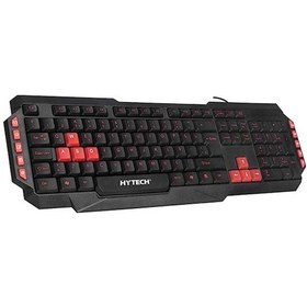 Resim Hytech Hyk-46 Gamysiyah Oyuncu Klavyesi 