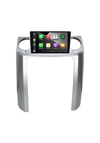 Resim Land Rover Discovery 3 Araç Multimedya Android Ekran Carplay Double Teyp 4+64 9" 04-05 Silver Blueway 