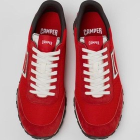 Resim Camper Drift Walk Erkek Çok Renkli Tekstil Ve Nubuk Spor Ayakkabı-14631 Kırmızı 