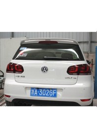 Resim Vw Golf 6 Bagaj Üstü Spoiler Abs Plastik 