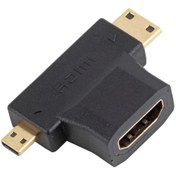 Resim Mini Micro Mikro Hdmi Çevirici Dönüştürücü Adaptör 