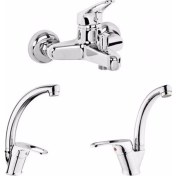 Resim New Dante Batarya Seti 3'lü New Dante Mutfak-Lavabo-Banyo 