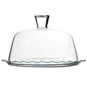 Resim 96874 Patisserie Kapaklı Kek Fanusu 264mm 1 Adet Paşabahçe