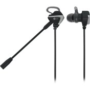 Resim Lecoo HT105 Kablolu 3.5mm Jacklı Çıkartılabilir Mikrofonlu Kulak İçi Gaming Kulaklık Siyah 