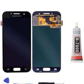Resim Samsung Galaxy A7 2017 A720 Lcd Ekran Dokunmatik + Montaj Seti 