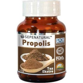 Resim Sepe Natural Propolis Extract Saf Propolis Ekstresi Toz 50 G 