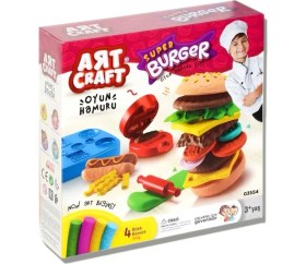 Resim Renas Store Hamburger Oyun Hamuru Seti 